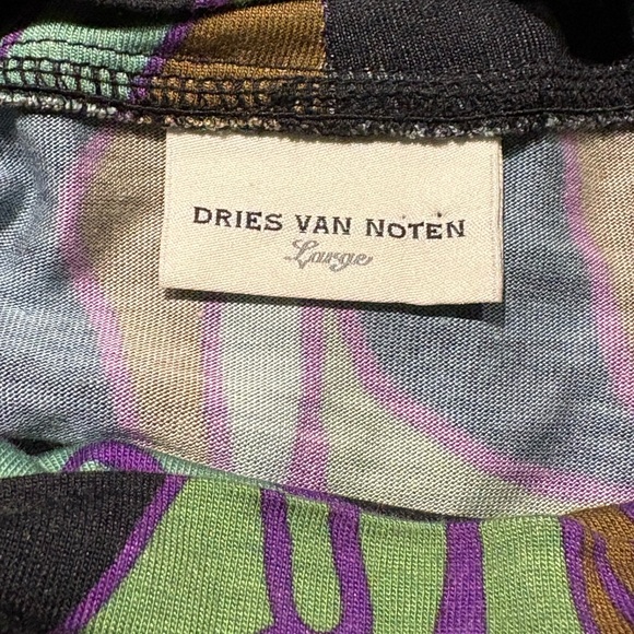 Dries Van Noten Hable Floral Long Sleeve Dress - Picture 4 of 4